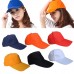   Plain Fitted Curved Visor Baseball Cap Hat Solid Blank Color Caps Hats  eb-21029266